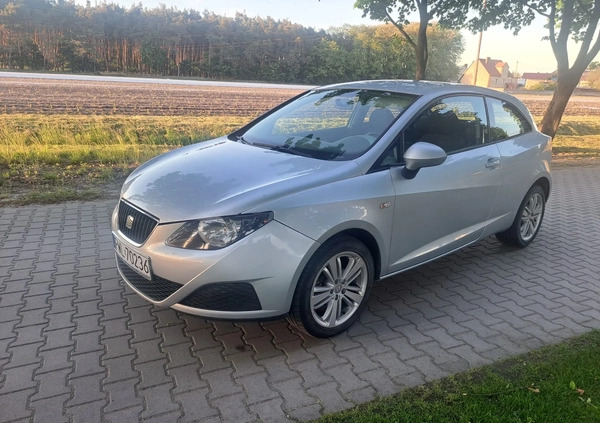 Seat Ibiza cena 15000 przebieg: 168000, rok produkcji 2008 z Gościno małe 92